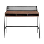 Industrial Writing Desk with Mesh Back - 42 Wide