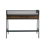 Industrial Writing Desk with Mesh Back - 42 Wide