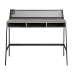 Industrial Writing Desk with Mesh Back - 42 Wide