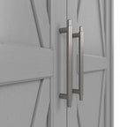 Farmhouse Style Tall Storage Cabinet with 2 Doors & 5 Shelves – Multiple Colors