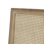Beige / Gray / Black / Brown Cane Back Upholstered Dining Chair, Set of 4