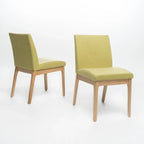 Upholstered Dining Chairs - Set of 2 - Contemporary Style