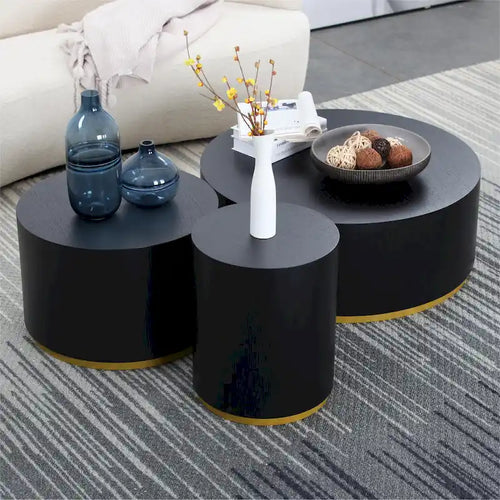 Marble Williamspace Fully Assembled Round Side Coffee Table For Living Room