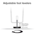 Natural Wood 48 Rectangular Coffee Table with Sled Base