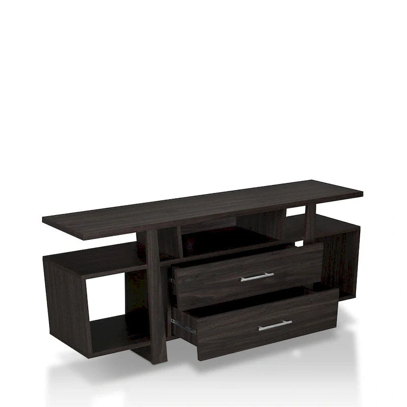 Dark Wenge 60 TV Stand with Storage Drawers