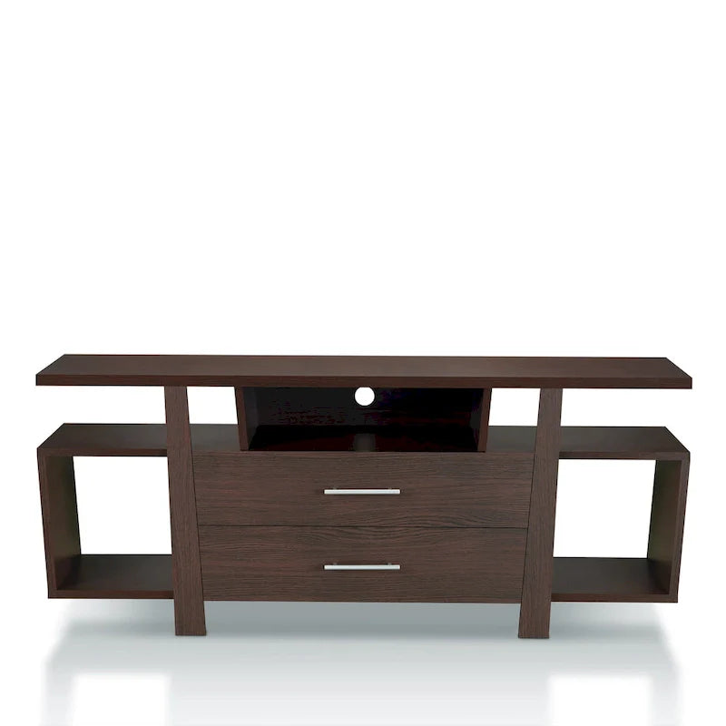 Dark Wenge 60 TV Stand with Storage Drawers