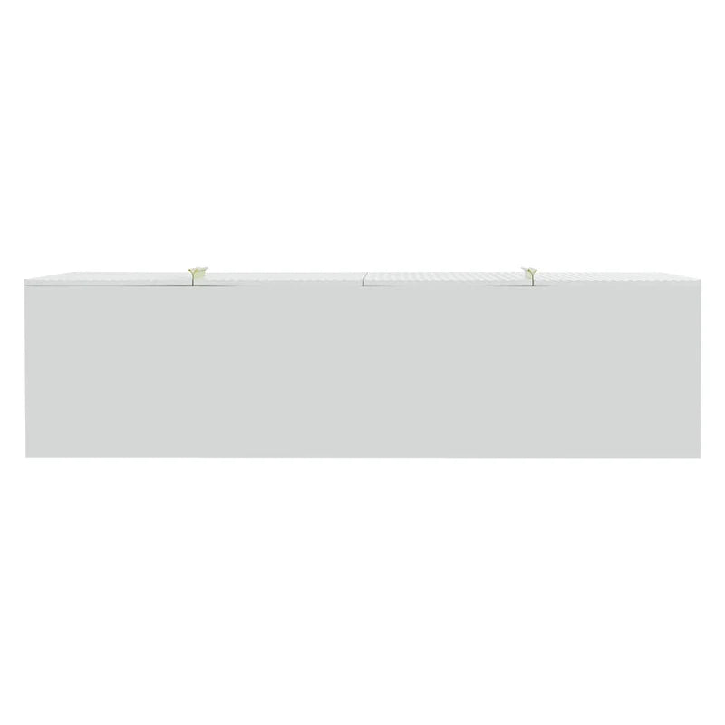 4-Door Sideboard with Gold Accents - Black/White/Gray Options