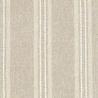 Wood Frame Accent Chair - Cream Boucle - Single Seater