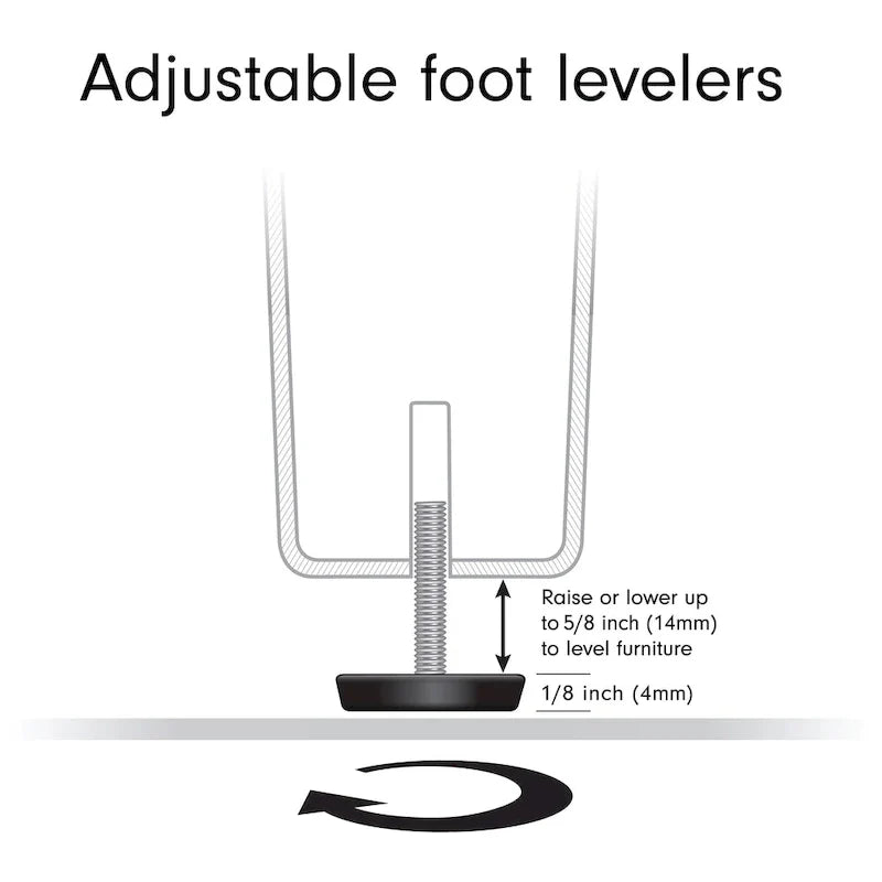 Black Steel 55 Industrial TV Stand with Glass Shelves