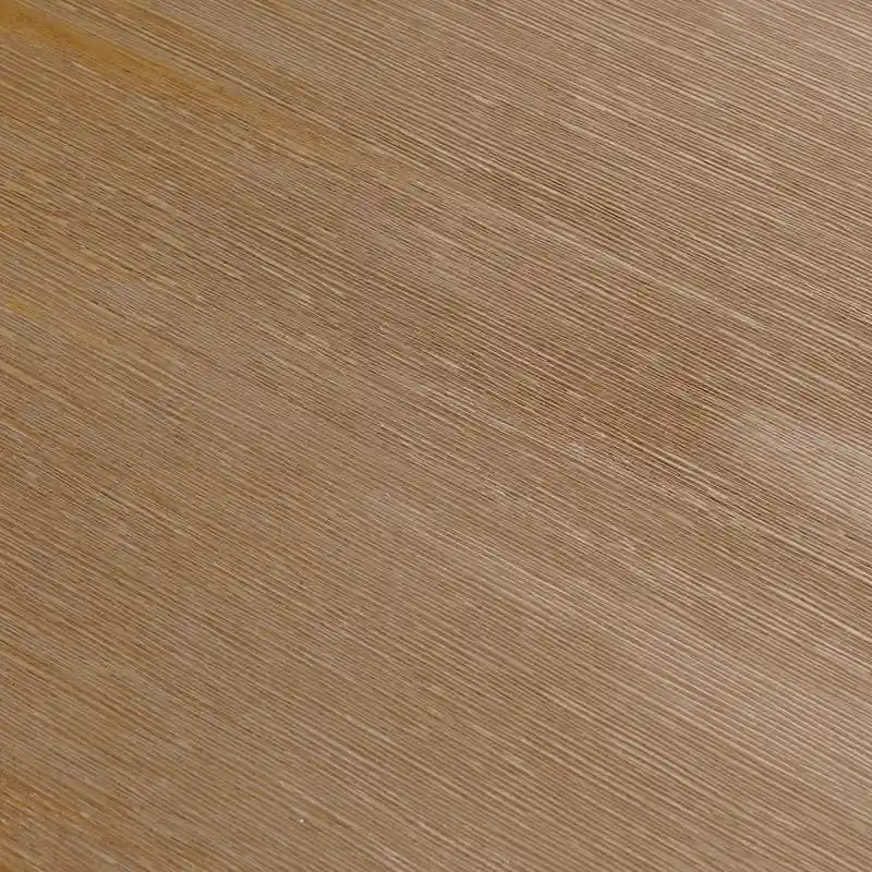 Natural Wood Rectangular Side Table with Bottom Shelf