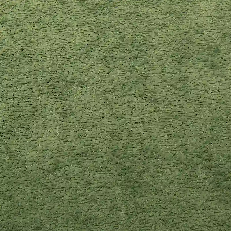 Cream Faux Sherpa Mushroom-Shaped Footstool Ottoman