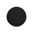 Cream Faux Sherpa Mushroom-Shaped Footstool Ottoman