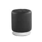 Faux Leather Swivel Ottoman - Round