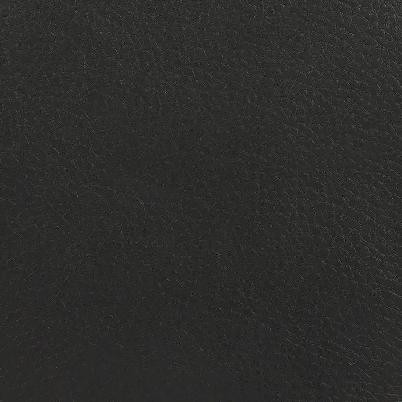 Faux Leather Swivel Ottoman - Round