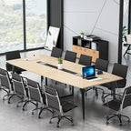 Boat-Shaped Conference Table - 8 Feet - 6-8 Seater