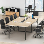 Boat-Shaped Conference Table - 8 Feet - 6-8 Seater