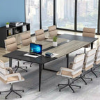 Boat-Shaped Conference Table - 8 Feet - 6-8 Seater