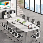Boat-Shaped Conference Table - 8 Feet - 6-8 Seater
