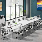 Boat-Shaped Conference Table - 8 Feet - 6-8 Seater