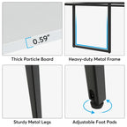 Boat-Shaped Conference Table - 8 Feet - 6-8 Seater