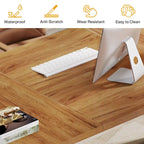 Large Executive Desk - 70.9 Wide - Modern Style