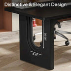 Large Executive Desk - 70.9 Wide - Modern Style
