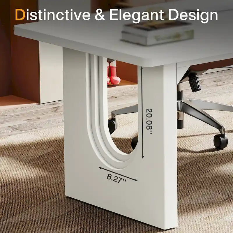 Large Executive Desk - 70.9 Wide - Modern Style