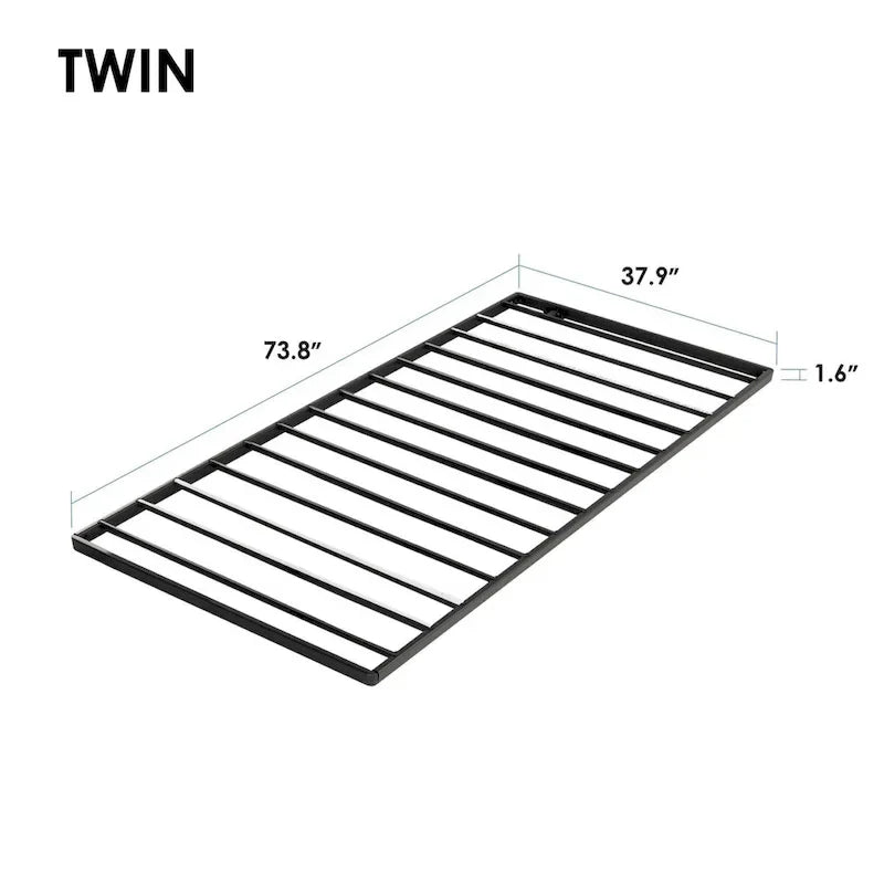 Metal Bunkie Board - 1.6 Inch Low Profile Bed Slat