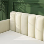 Upholstered Daybed with 2 Drawers - Boucle - Twin Size