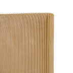 Dark Grey / Green / Ivory / Brown / Yellow Corduroy Queen Bed Slipcover – Fabric Cover Only, Fits 1 Bed