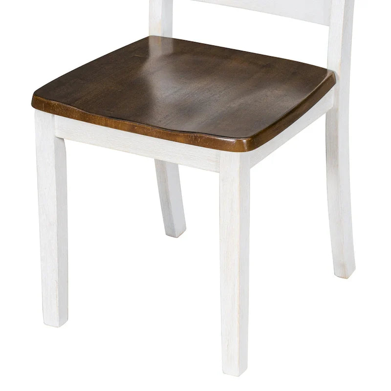 Oak Round Pedestal Dining Table for 6 - Natural Wood Finish