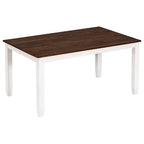 Oak Round Pedestal Dining Table for 6 - Natural Wood Finish