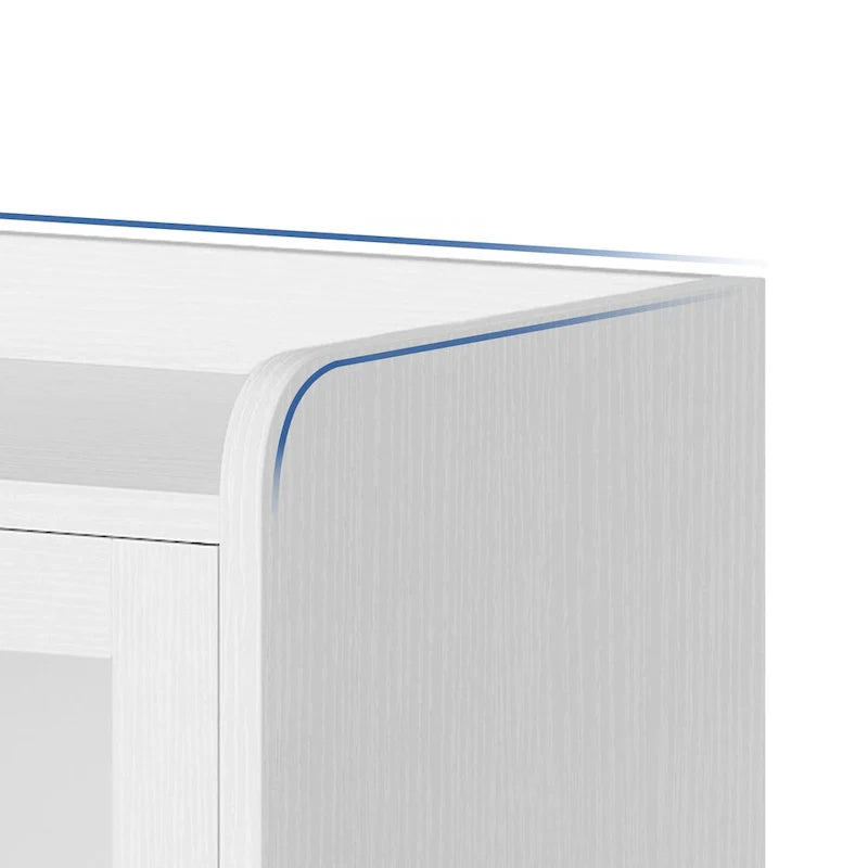 55 Buffet Cabinet with LED Lights and Acrylic Doors